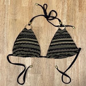 Vitamin A triangle bikini top